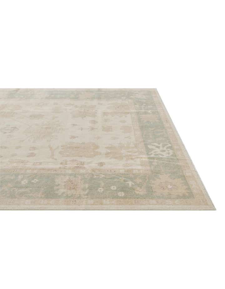 8' 4 x 9' 10 Hand Knotted Oushak Wool Rug
