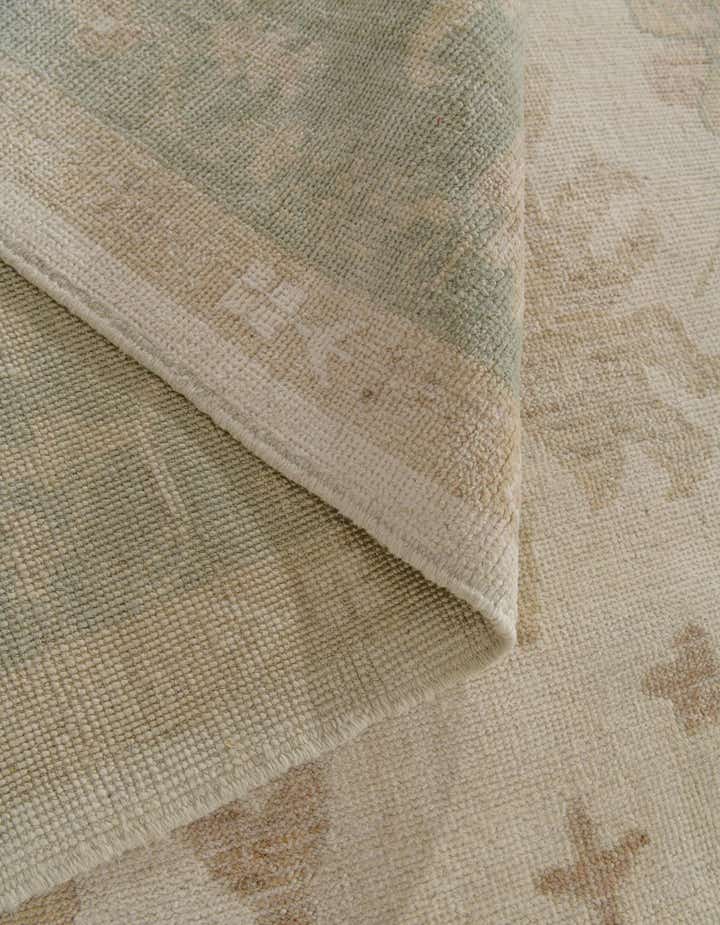 8' 4 x 9' 10 Hand Knotted Oushak Wool Rug