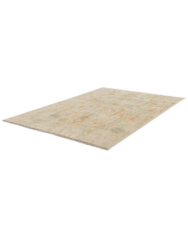 3' 10 x 5' 11 Hand Knotted Oushak Wool Rug