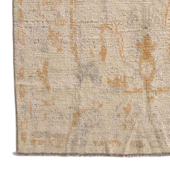 3' 10 x 5' 11 Hand Knotted Oushak Wool Rug
