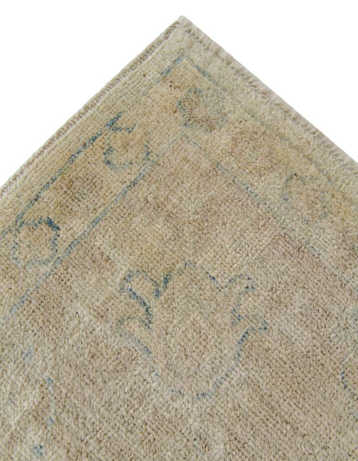 8' x 9' 9 Hand Knotted Oushak Wool Rug