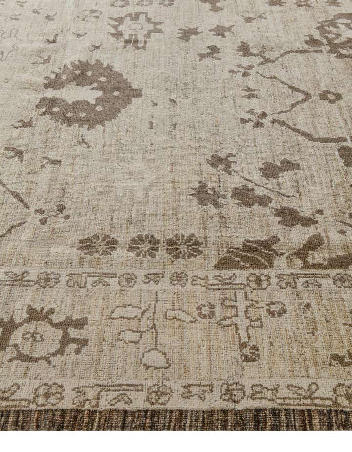 8' 3 x 10' 2 Hand Knotted Oushak Wool Rug