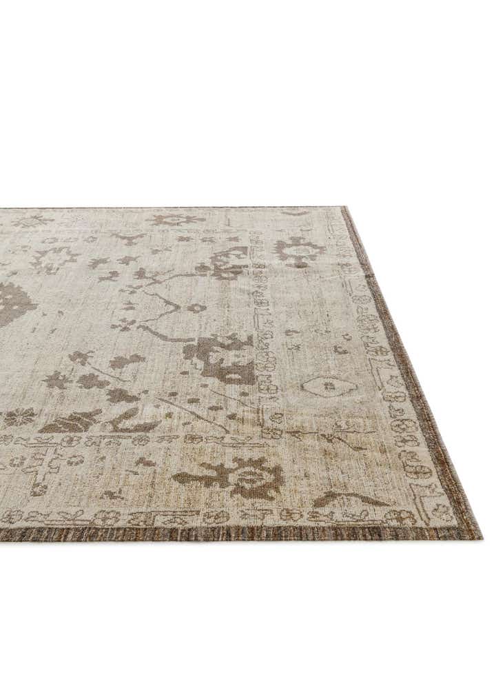 8' 3 x 10' 2 Hand Knotted Oushak Wool Rug