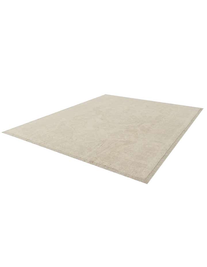 8' 3 x 10' 3 Hand Knotted Oushak Wool Rug