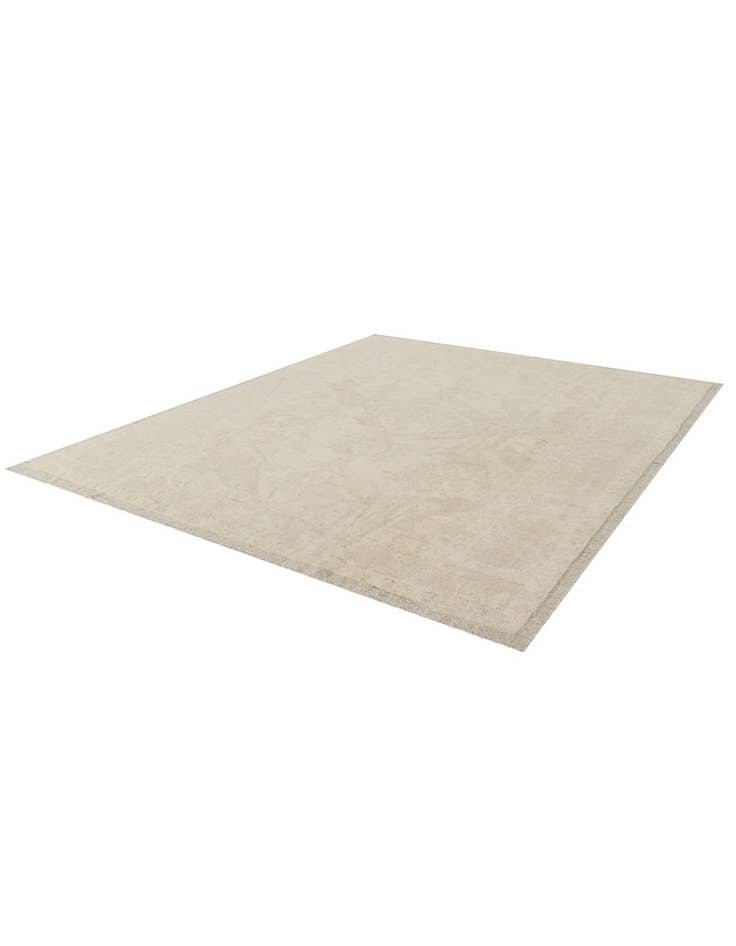 Detail image of 8' 3 x 10' 3 Hand Knotted Oushak Wool Rug