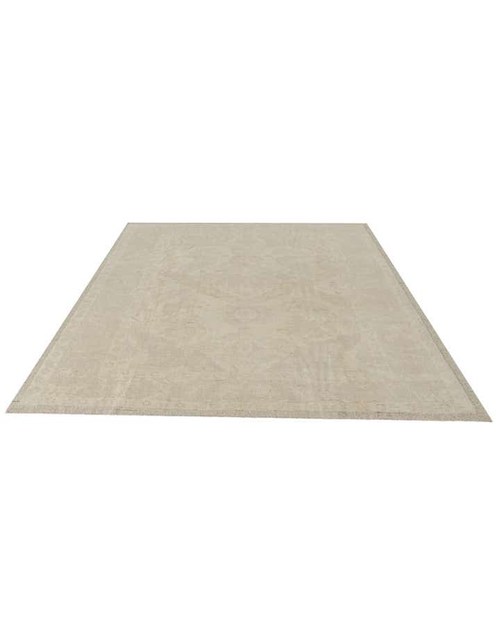 8' 3 x 10' 3 Hand Knotted Oushak Wool Rug