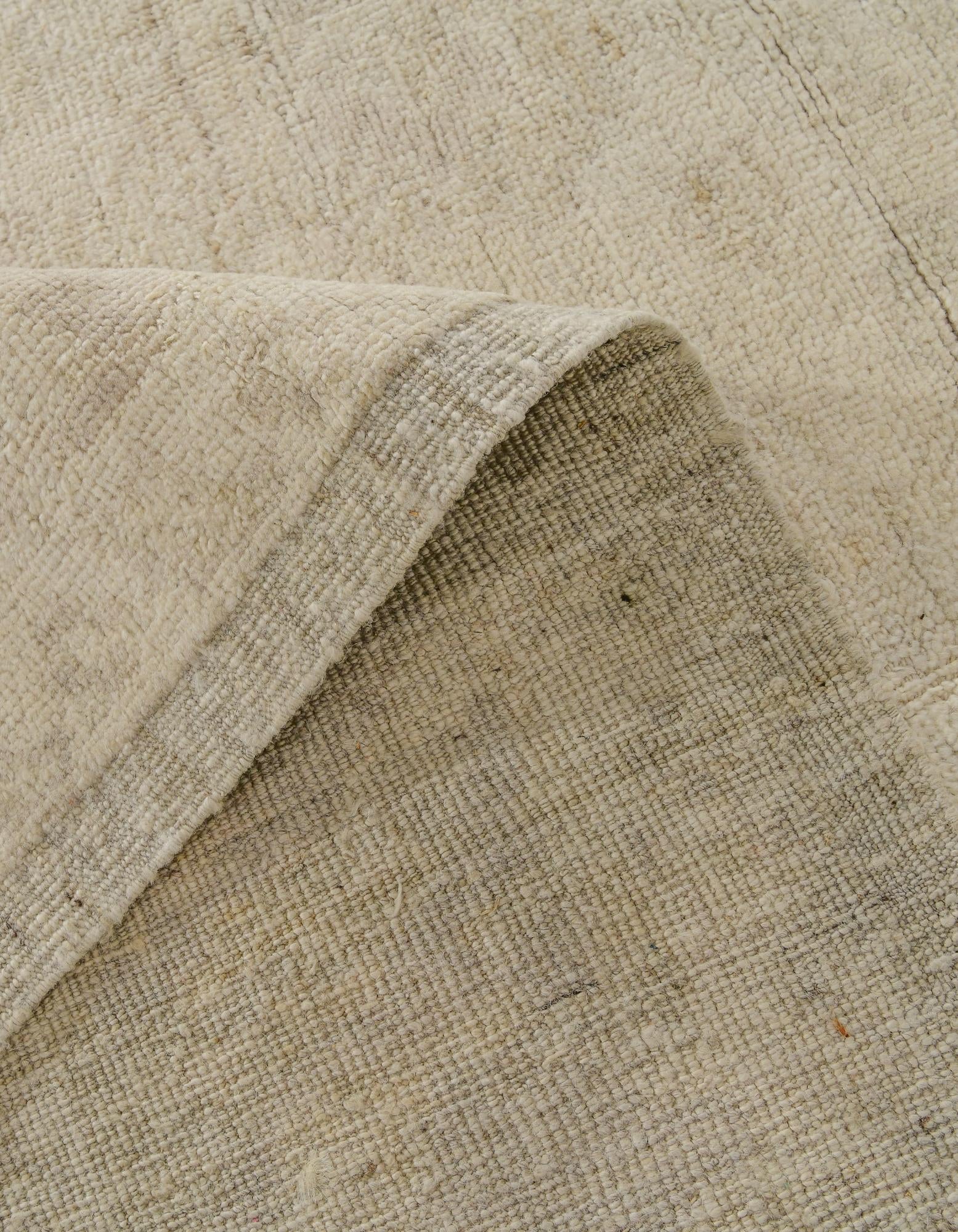 8' 3 x 10' 3 Hand Knotted Oushak Wool Rug