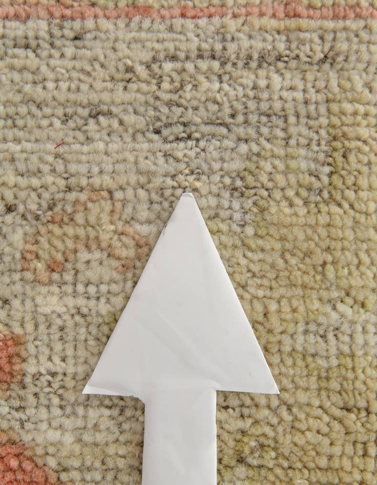 Detail image of 5' 1 x 6' 10  Hand Knotted Oushak Wool Rug