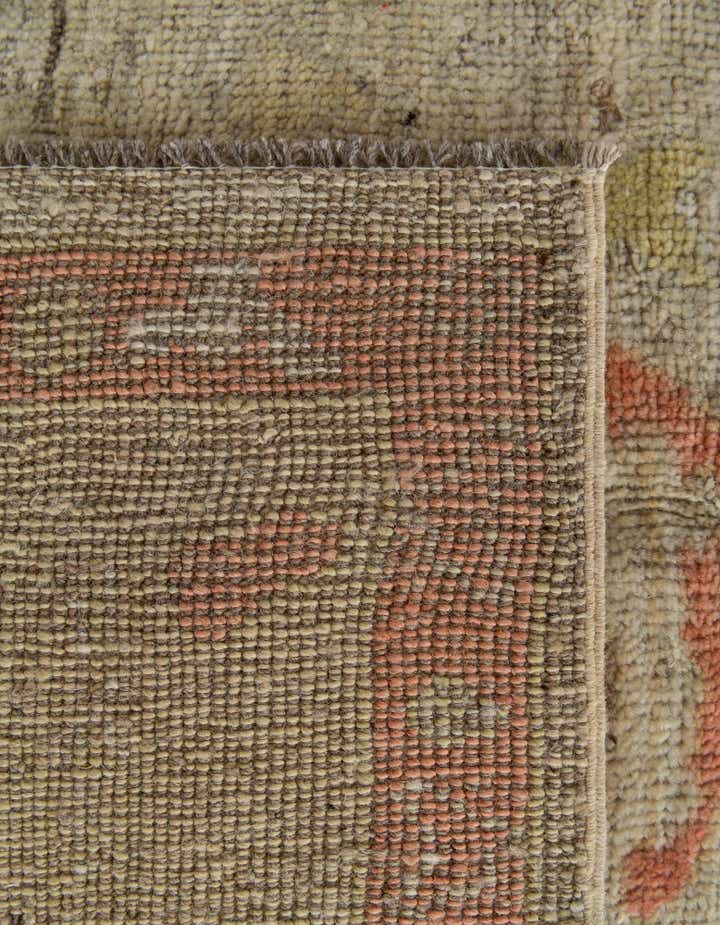 5' 1 x 6' 10 Hand Knotted Oushak Wool Rug