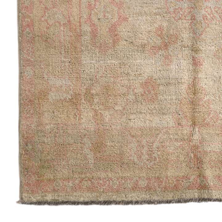 4' 1 x 6' 3 Hand Knotted Oushak Wool Rug