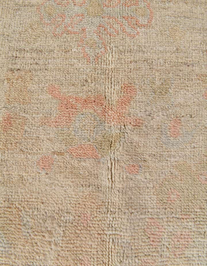 4' 1 x 6' 3 Hand Knotted Oushak Wool Rug