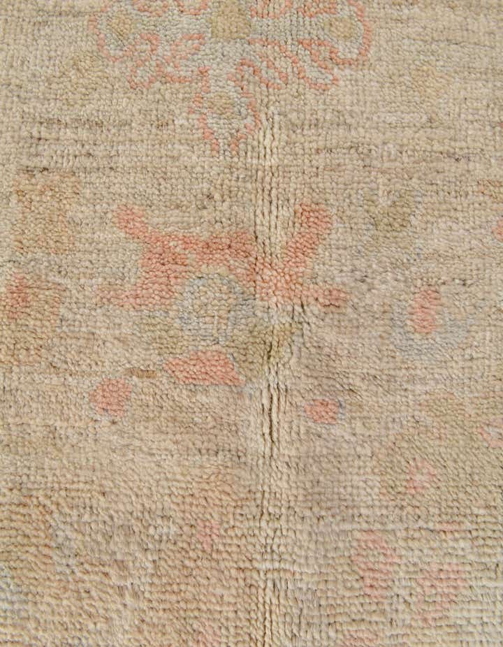 4' 1 x 6' 3 Hand Knotted Oushak Wool Rug