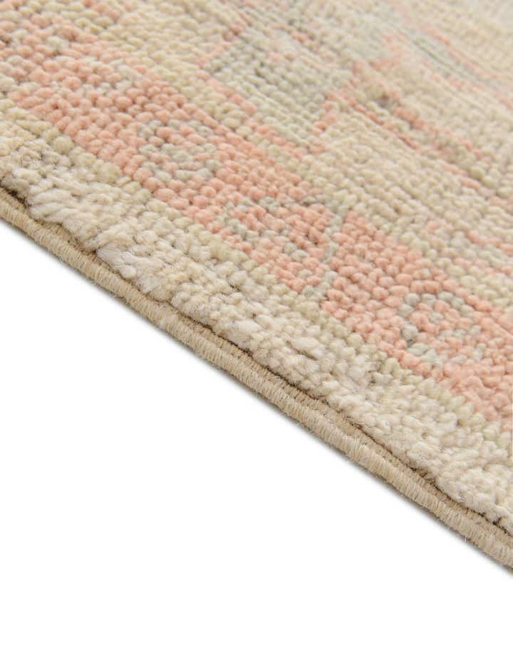 4' 3 x 6' 2 Hand Knotted Oushak Wool Rug