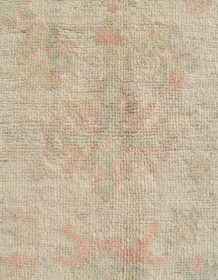 Detail image of 4' 3 x 6' 2 Hand Knotted Oushak Wool Rug