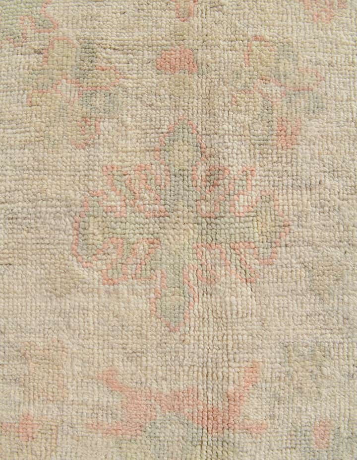 4' 3 x 6' 2 Hand Knotted Oushak Wool Rug