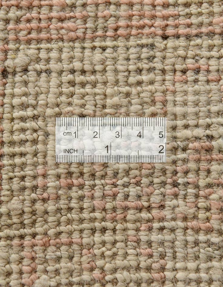 Detail image of 4' 2 x 6' 3 Hand Knotted Oushak Wool Rug