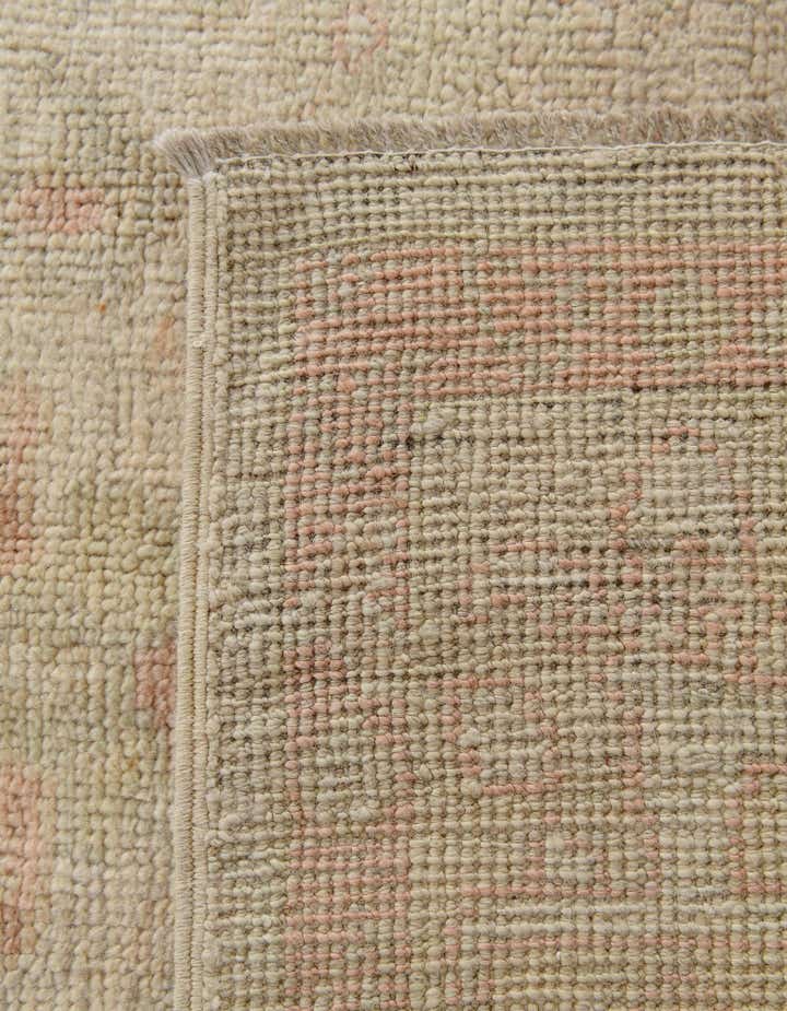 4' 2 x 6' 3 Hand Knotted Oushak Wool Rug