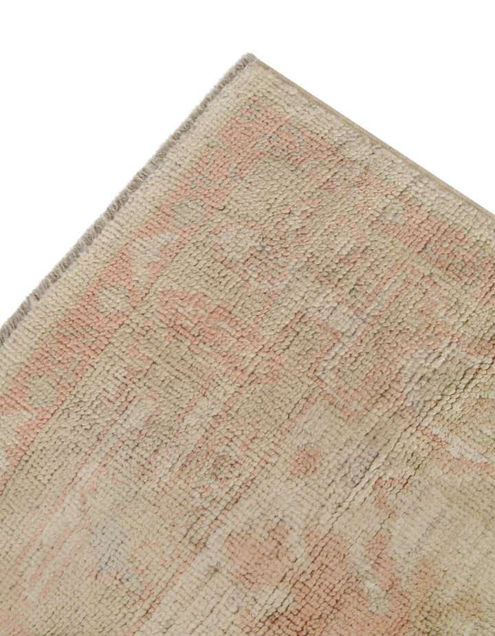 4' 2 x 6' 3 Hand Knotted Oushak Wool Rug