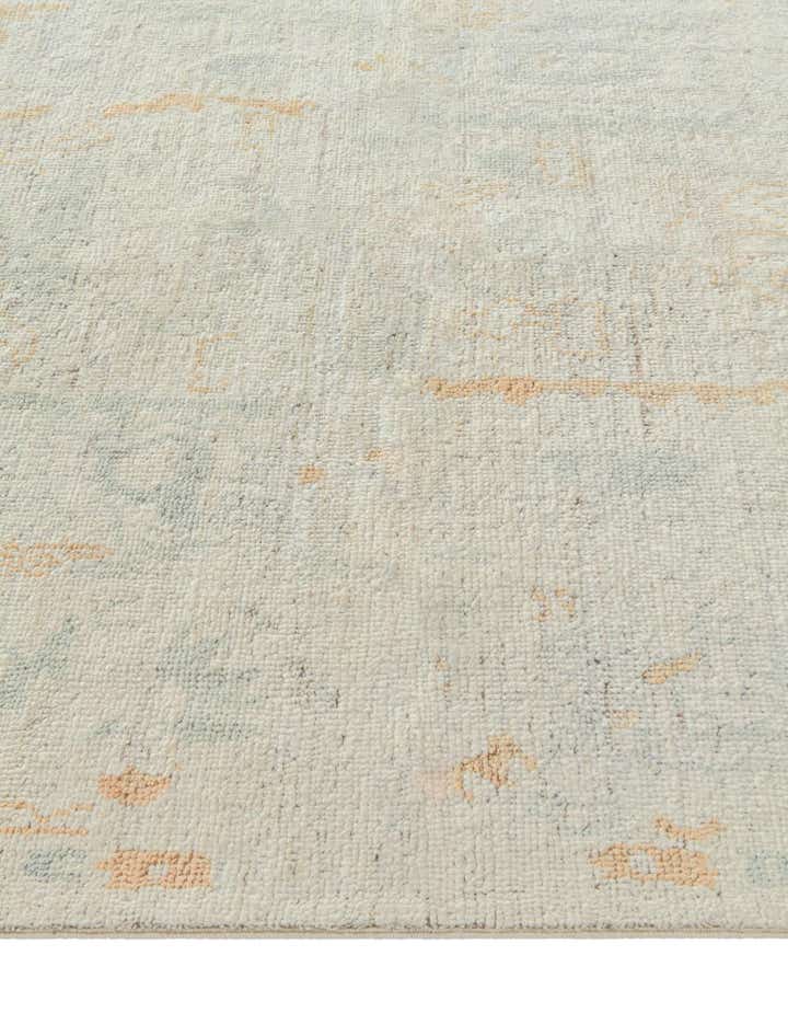 5' x 7' 2 Hand Knotted Oushak Wool Rug