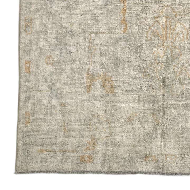 5' x 7' 2 Hand Knotted Oushak Wool Rug