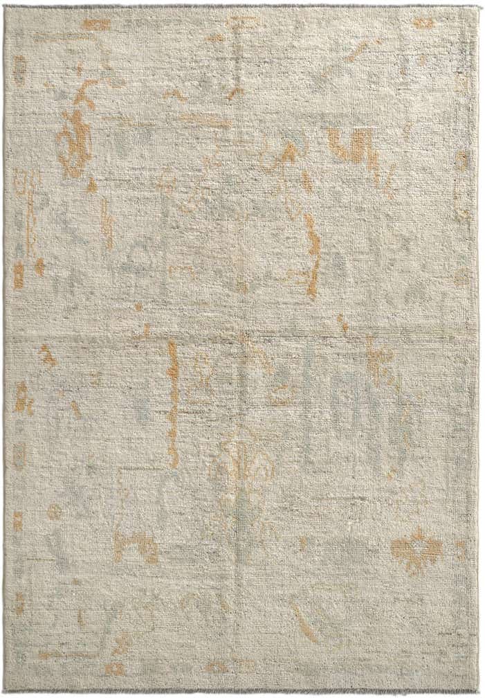 5' x 7' 2 Hand Knotted Oushak Wool Rug