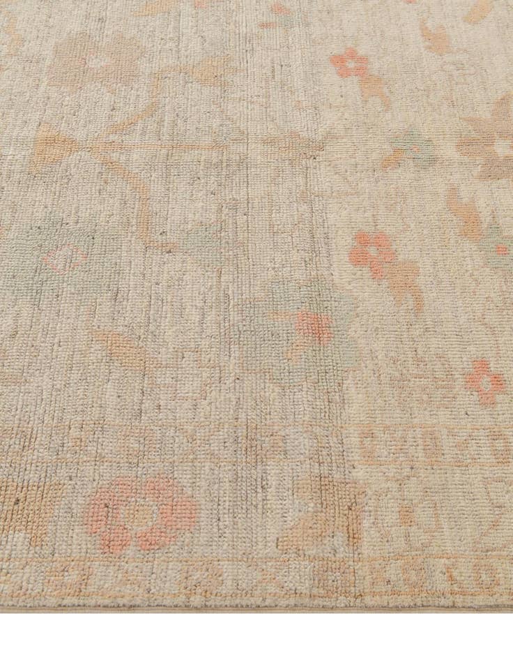 Detail image of 5' 2 x 6' 7  Hand Knotted Oushak Wool Rug