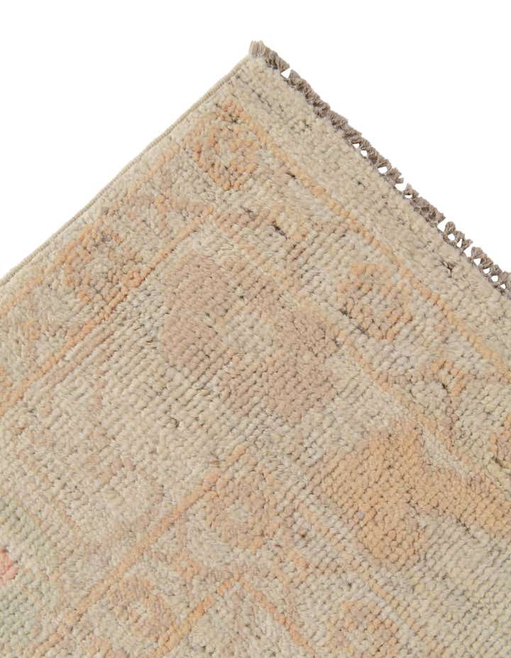 5' 2 x 6' 7 Hand Knotted Oushak Wool Rug