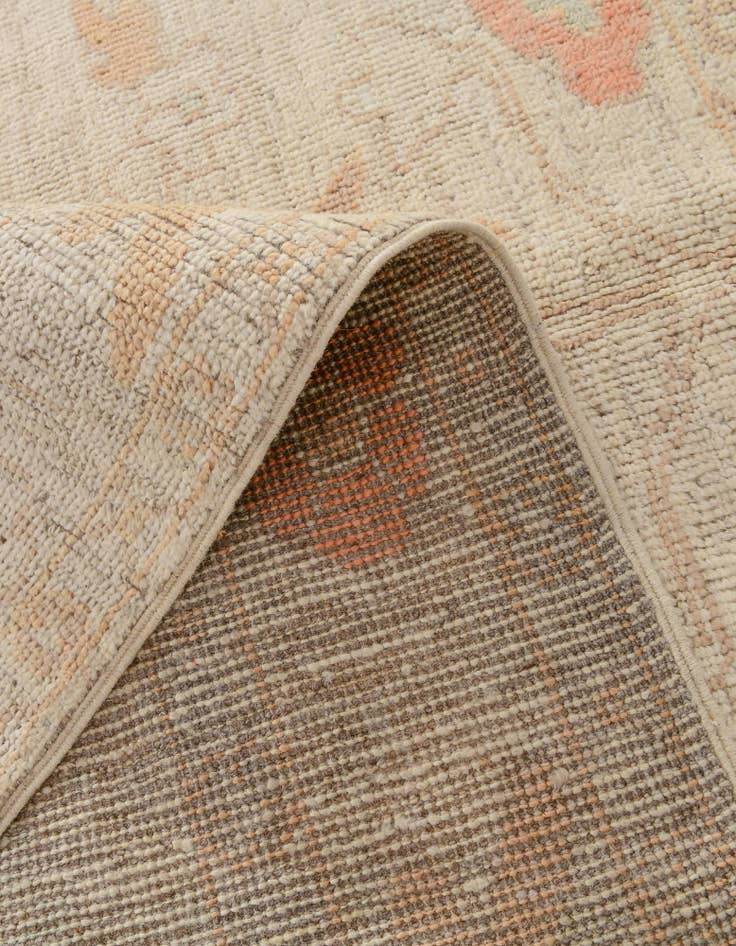 Detail image of 5' 2 x 6' 7  Hand Knotted Oushak Wool Rug