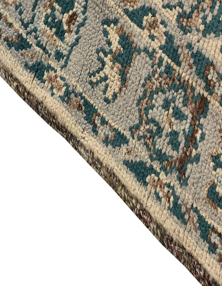 Detail image of 5' 2 x 7' 2 Hand Knotted Oushak Wool Rug