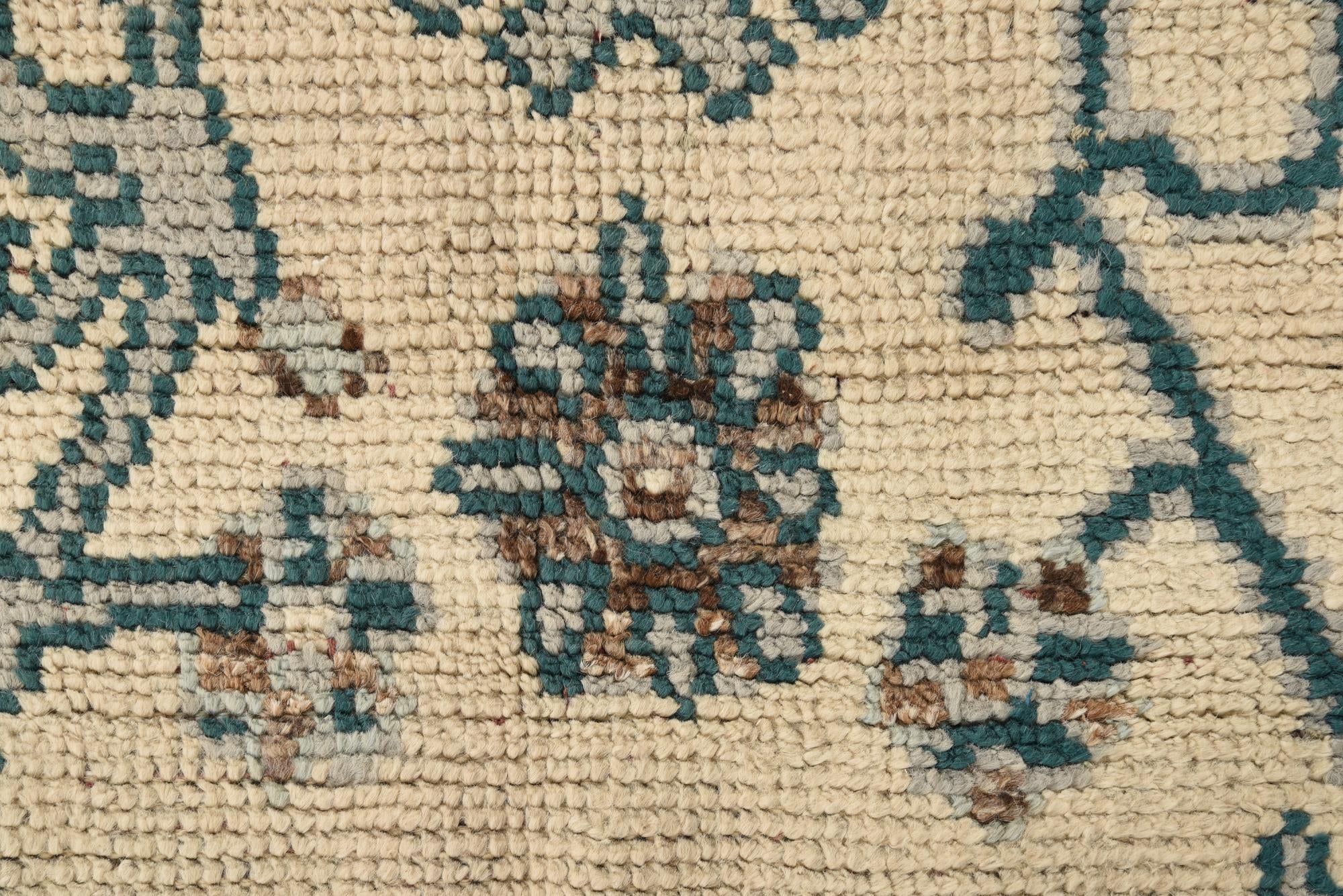 5' 2 x 7' 2 Hand Knotted Oushak Wool Rug