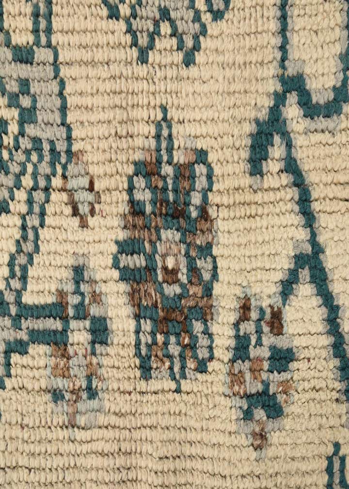 5' 2 x 7' 2 Hand Knotted Oushak Wool Rug