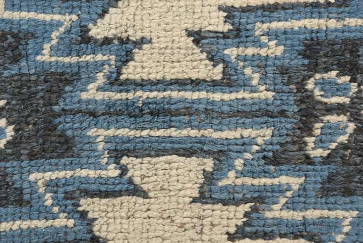 8' x 9' 9 Hand Knotted Oushak Wool Rug