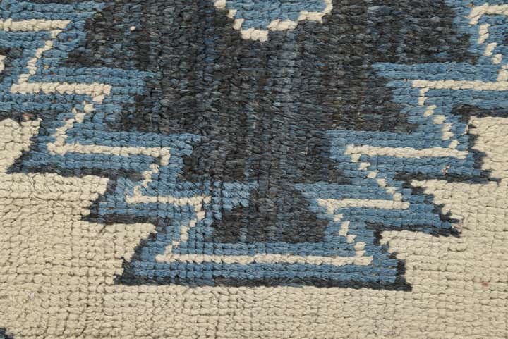8' x 9' 9 Hand Knotted Oushak Wool Rug