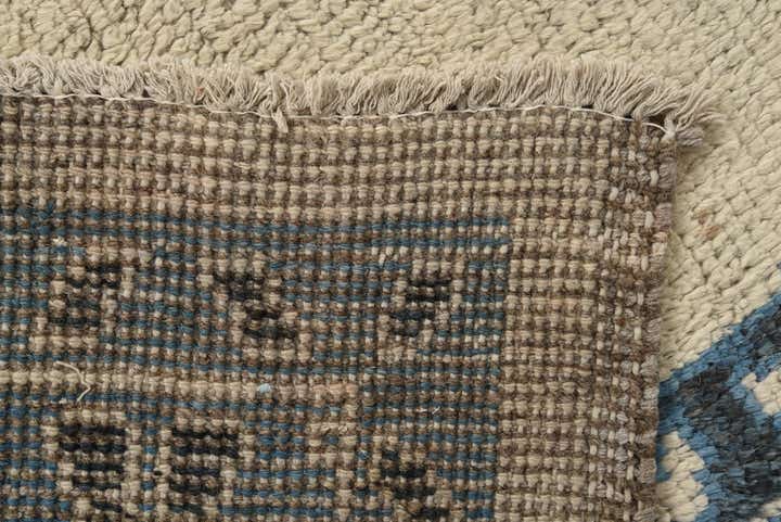 8' x 9' 9 Hand Knotted Oushak Wool Rug