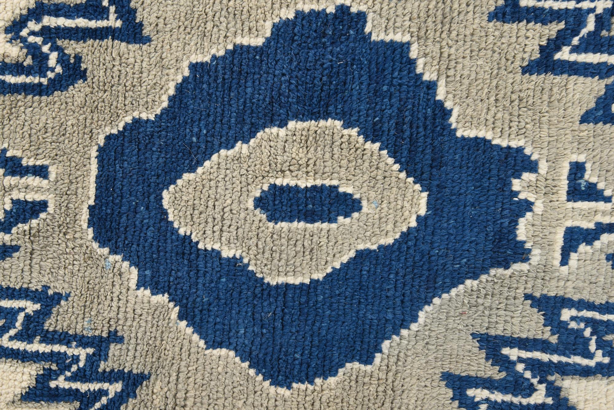 7' 10 x 10' 4 Hand Knotted Oushak Wool Rug