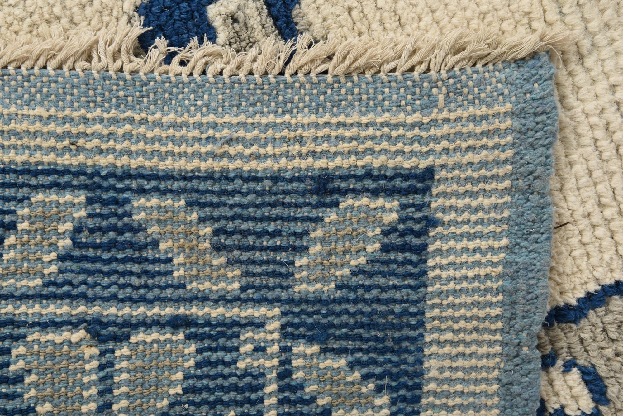 7' 10 x 10' 4 Hand Knotted Oushak Wool Rug