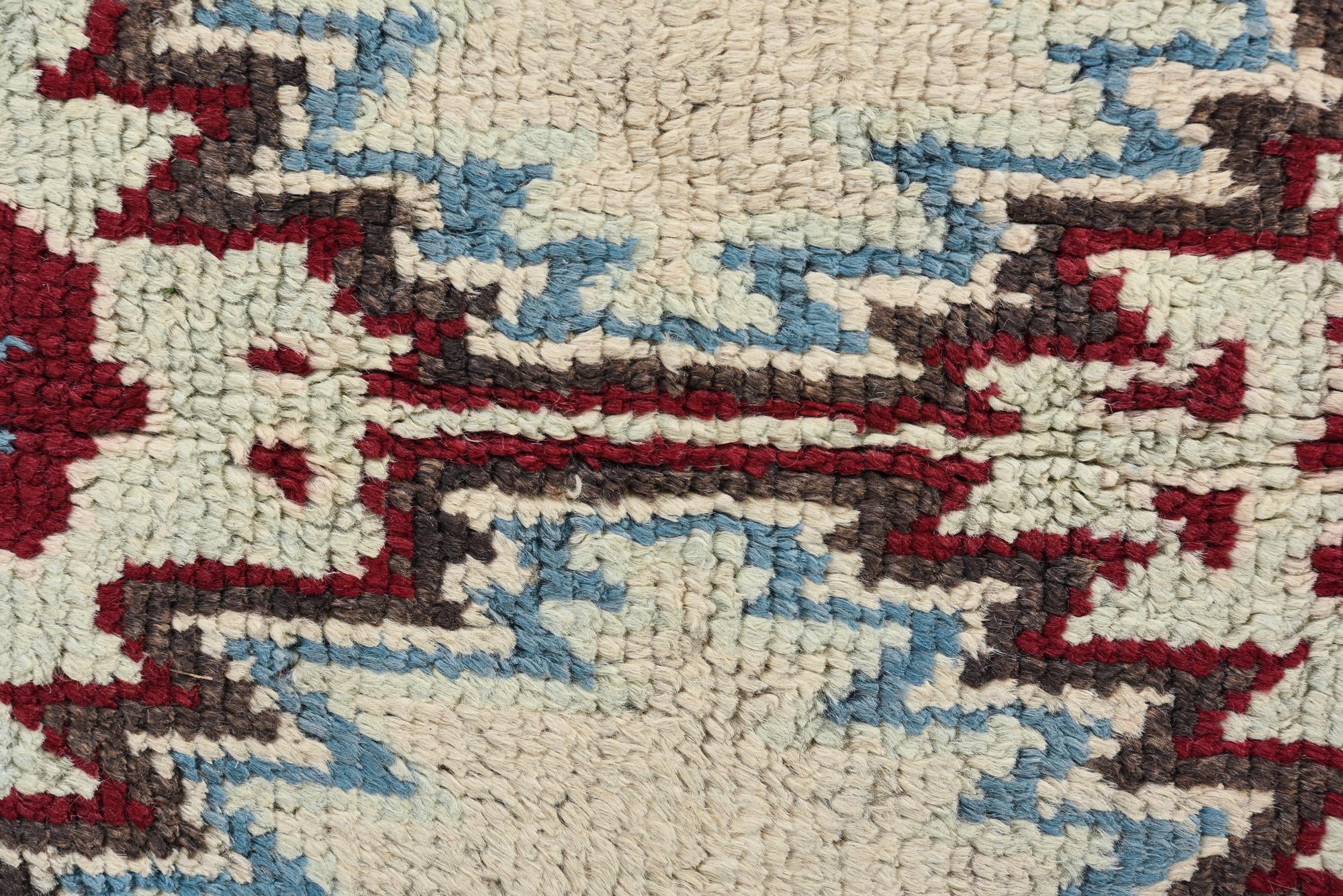 5' x 7' 2 Hand Knotted Oushak Wool Rug
