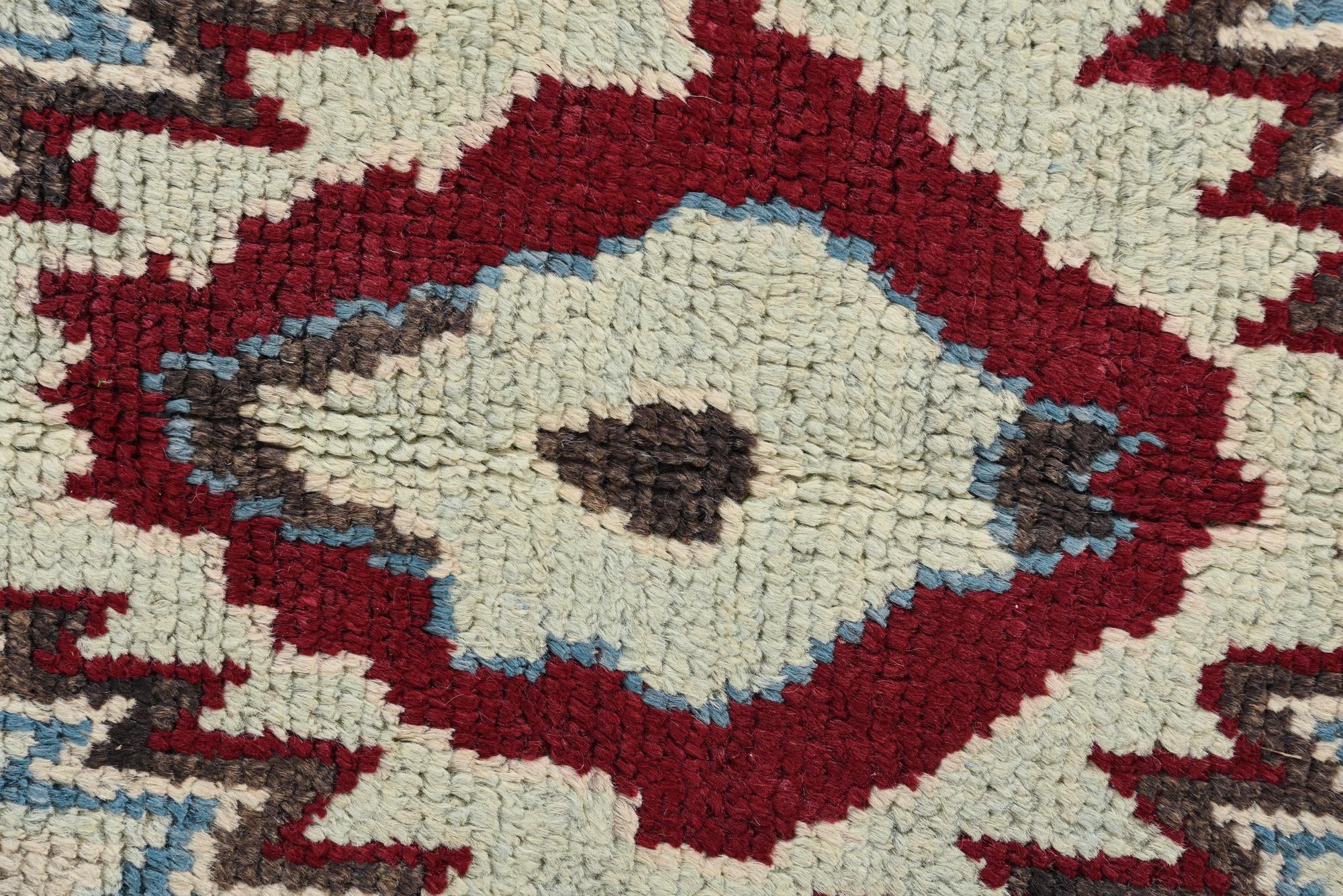5' x 7' 2 Hand Knotted Oushak Wool Rug