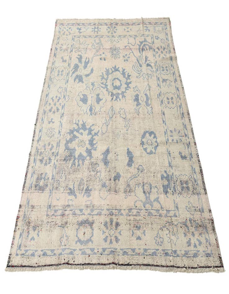 Detail image of 8' 3 x 10'  Hand Knotted Oushak Wool Rug