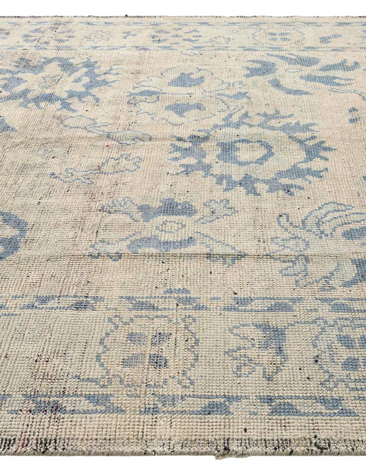 Detail image of 8' 3 x 10'  Hand Knotted Oushak Wool Rug