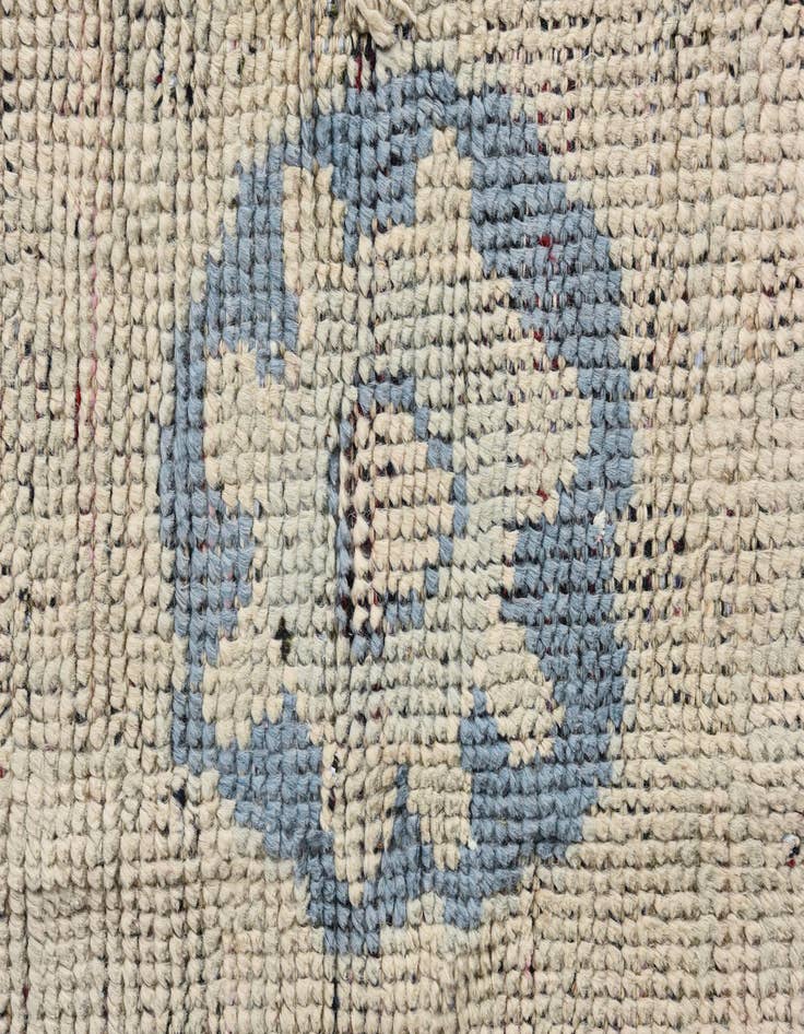 Detail image of 8' 3 x 10'  Hand Knotted Oushak Wool Rug