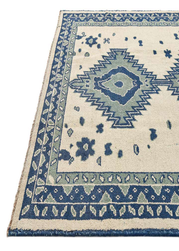 8' x 10' Hand Knotted Oushak Wool Rug