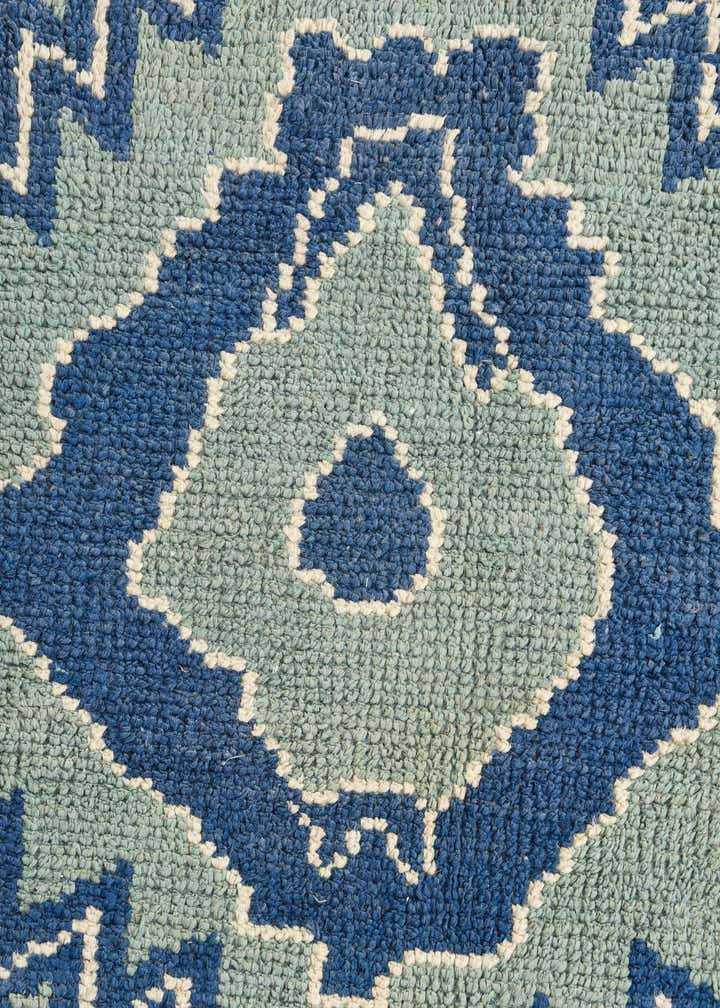 8' x 10' Hand Knotted Oushak Wool Rug