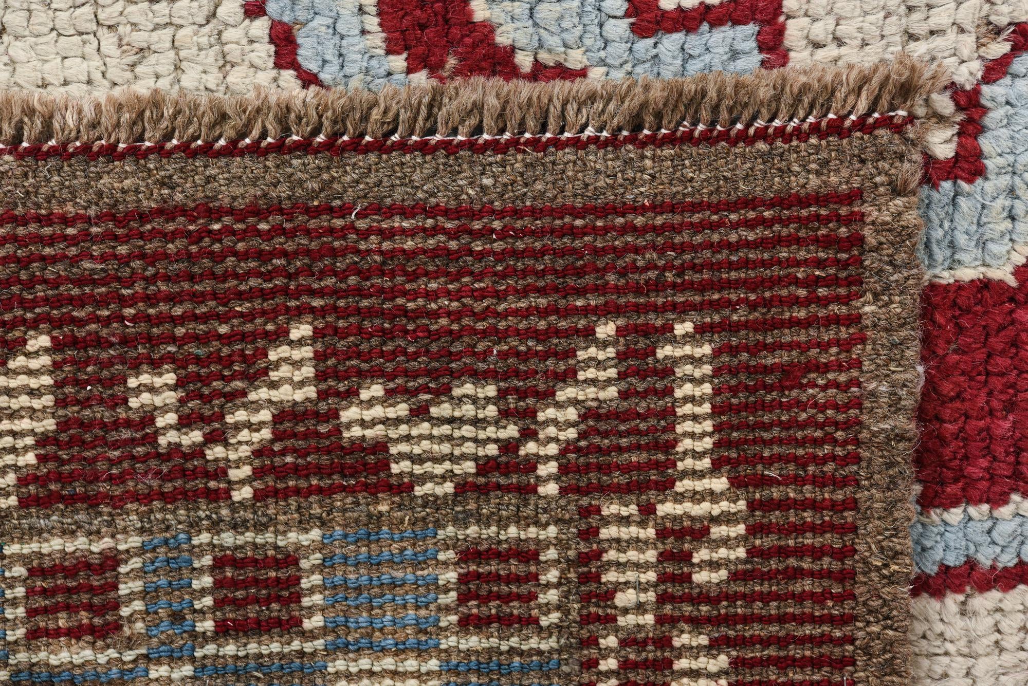 8' 2 x 10' 7 Hand Knotted Oushak Wool Rug
