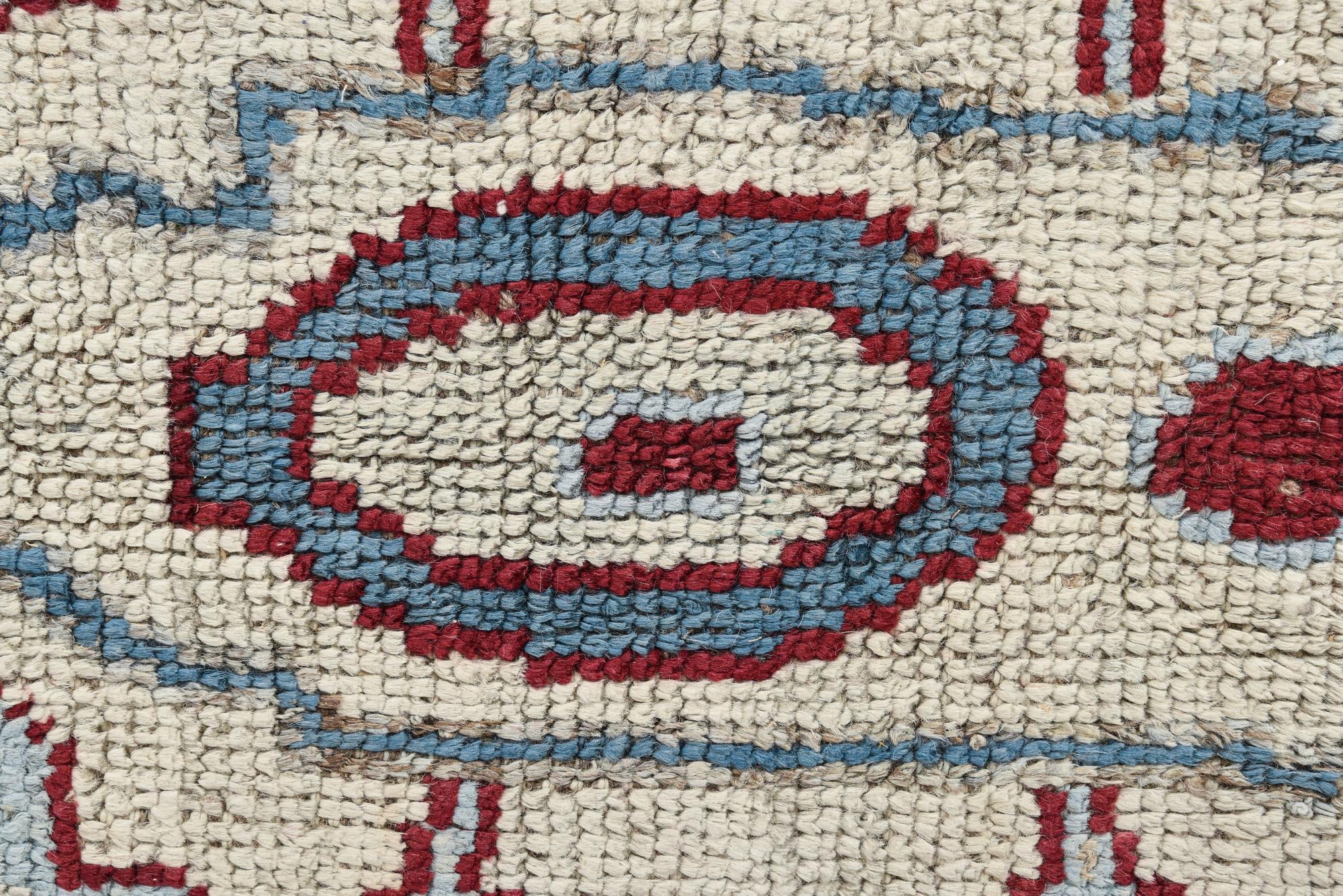8' 2 x 10' 7 Hand Knotted Oushak Wool Rug
