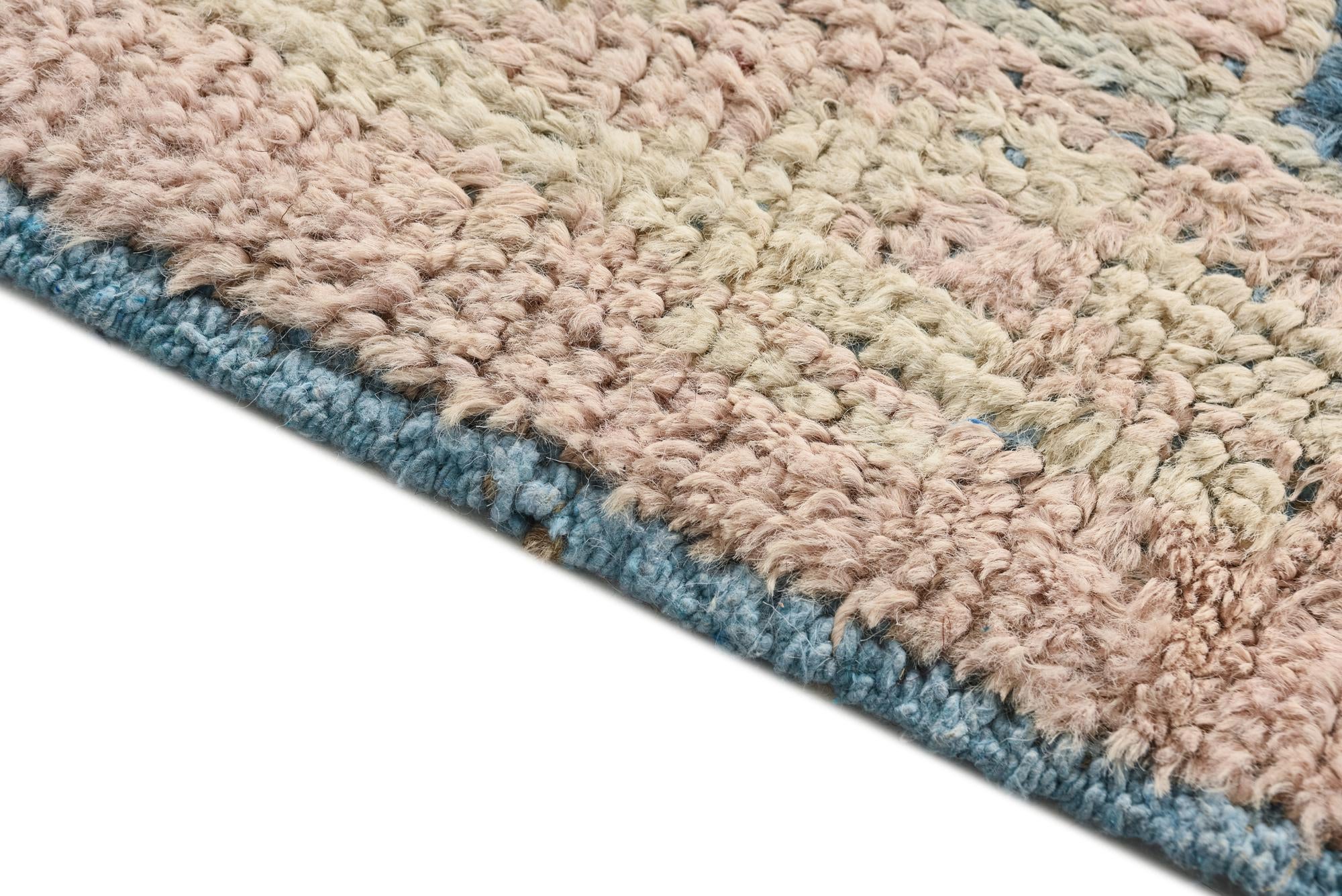 8' x 10' 7 Hand Knotted Oushak Wool Rug