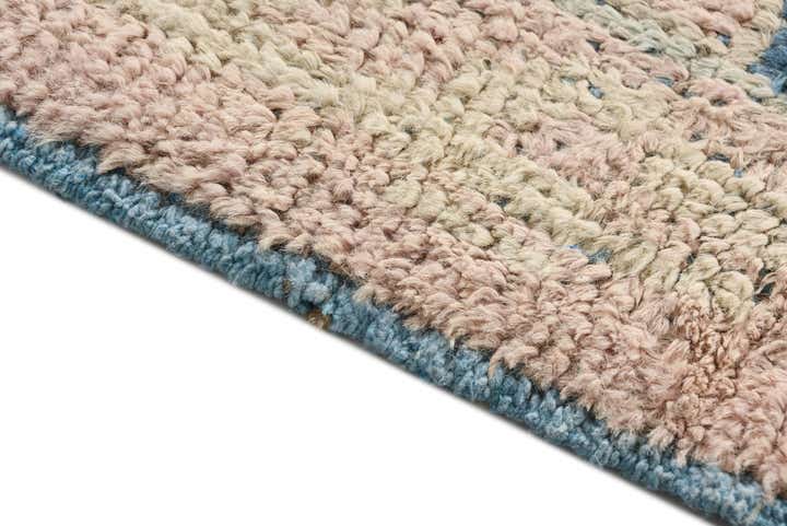 8' x 10' 7 Hand Knotted Oushak Wool Rug