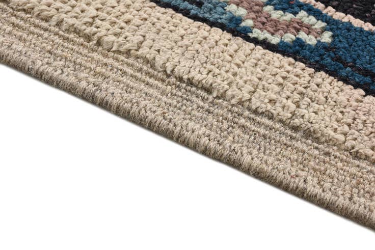 Detail image of 9' 1 x 12' 3 Hand Knotted Oushak Wool Rug