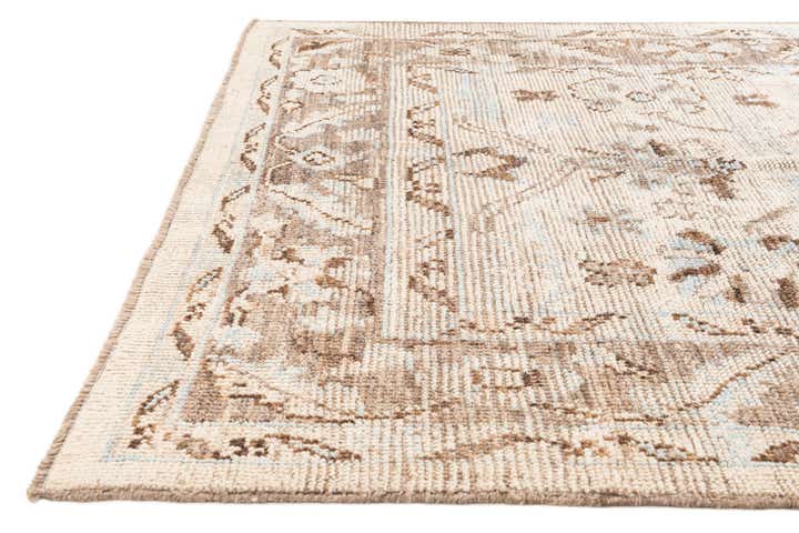6' 5 x 8' 10 Hand Knotted Oushak Wool Rug