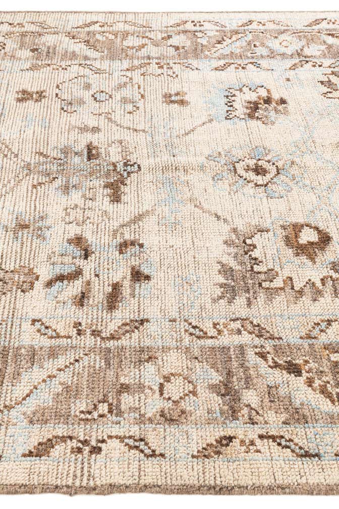 6' 5 x 8' 10 Hand Knotted Oushak Wool Rug